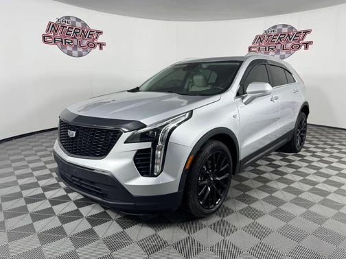 Silver 2021 Cadillac XT4 Luxury