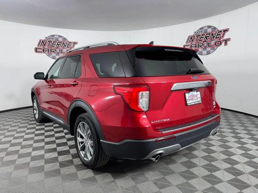 Red 2023 Ford Explorer Limited Sport Utility 4D
