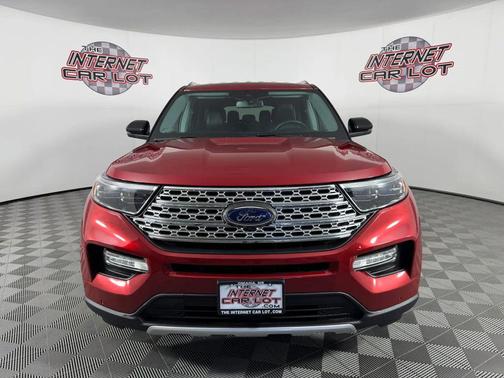 Red 2023 Ford Explorer Limited Sport Utility 4D