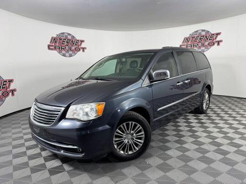 Blue 2014 Chrysler Town & Country Touring-L