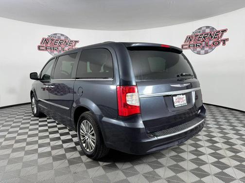 Blue 2014 Chrysler Town & Country Touring-L