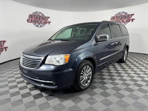 Blue 2014 Chrysler Town & Country Touring-L