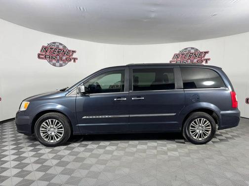 Blue 2014 Chrysler Town & Country Touring-L