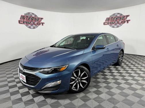 Blue 2024 Chevrolet Malibu RS Sedan 4D