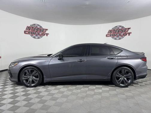 Gray 2023 Acura TLX A-Spec