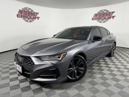 Gray 2023 Acura TLX A-Spec