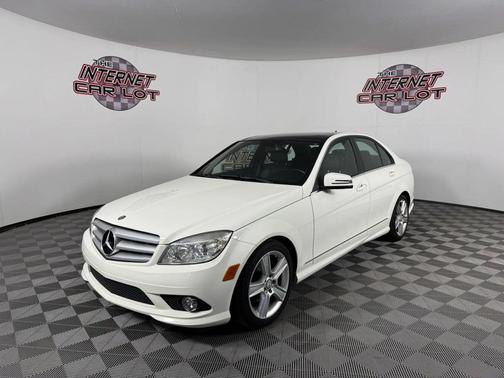 White 2010 Mercedes-Benz C-Class C 300 Luxury
