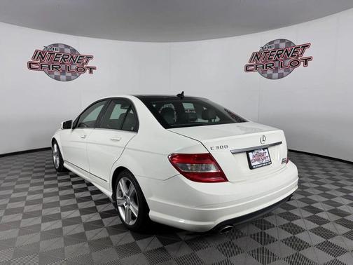 White 2010 Mercedes-Benz C-Class C 300 Luxury