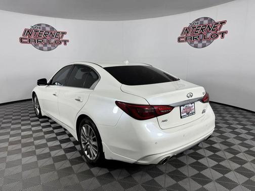 White 2023 INFINITI Q50 Base