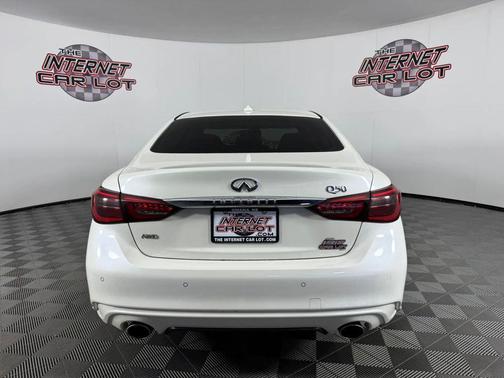 White 2023 INFINITI Q50 Base