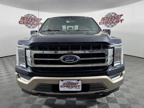 Blue 2021 Ford F-150 King Ranch Pickup 4D 6 1/2 ft