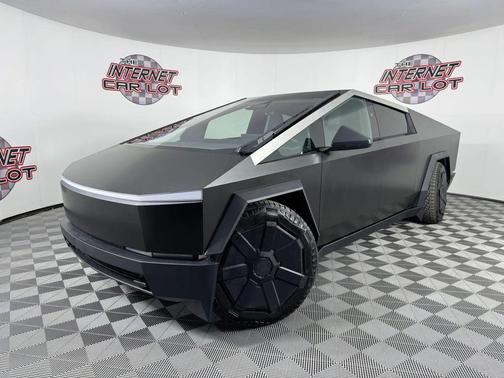 Black 2025 Tesla Cybertruck All-Wheel Drive Pickup 4D 6 ft