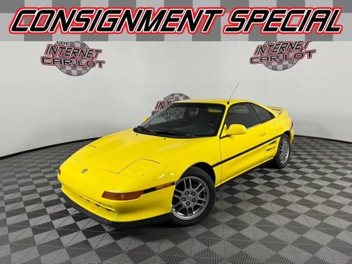 Yellow 1993 Toyota MR2 Coupe 2D