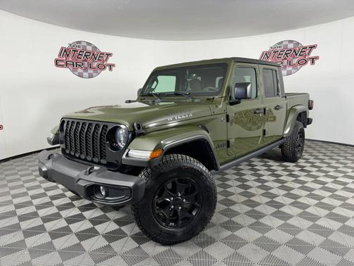 Green 2023 Jeep Gladiator Willys Pickup 4D 5 ft