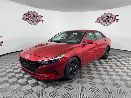 Red 2023 Hyundai ELANTRA SEL