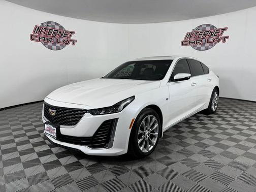 White 2020 Cadillac CT5 Premium Luxury AWD