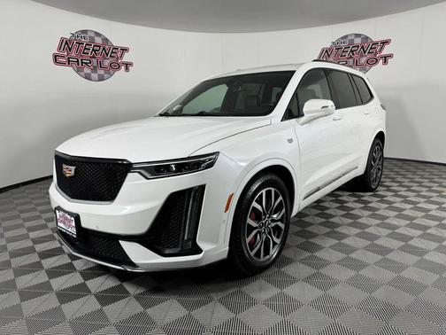 White 2023 Cadillac XT6 Sport AWD