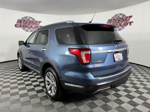 Blue 2019 Ford Explorer Limited Sport Utility 4D