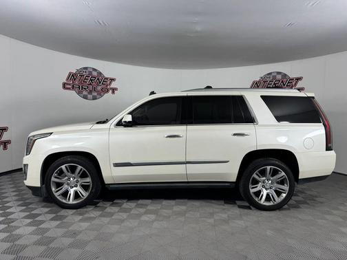 White 2015 Cadillac Escalade Premium
