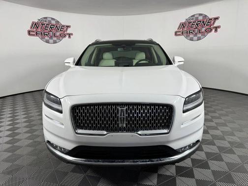 White 2021 Lincoln Nautilus Black Label