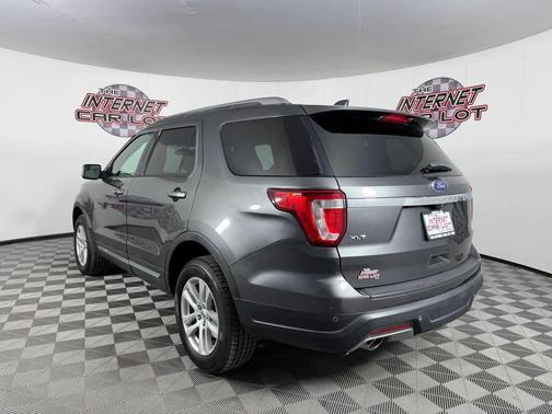 Gray 2018 Ford Explorer XLT