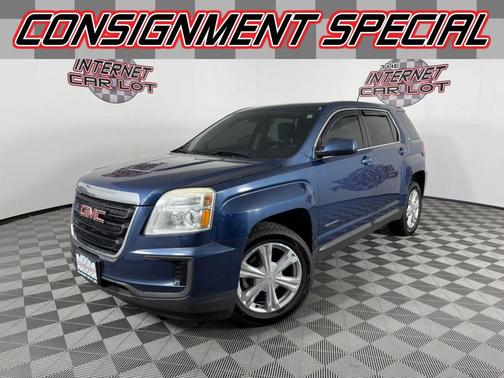 Blue 2017 GMC Terrain SLE-1