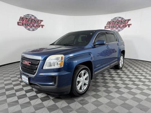 Blue 2017 GMC Terrain SLE-1
