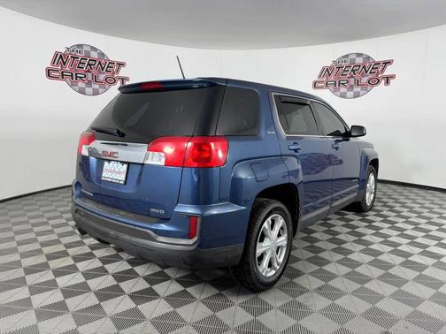 Blue 2017 GMC Terrain SLE-1