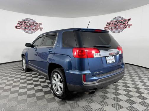 Blue 2017 GMC Terrain SLE-1