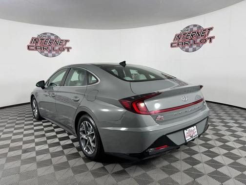 Gray 2021 Hyundai SONATA SEL