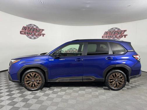 Blue 2025 Subaru Forester Hybrid Sport