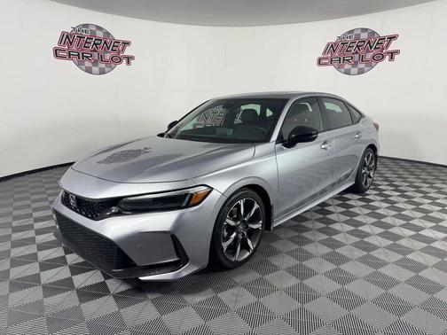 Gray 2025 Honda Civic Hybrid Sport Touring