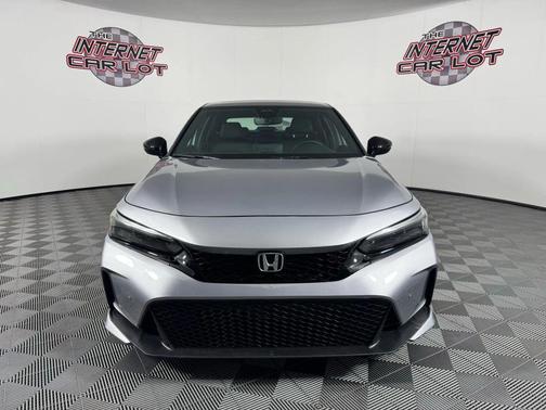 Gray 2025 Honda Civic Hybrid Sport Touring