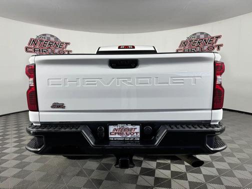 White 2021 Chevrolet Silverado 2500 Work Truck Pickup 2D 8 ft