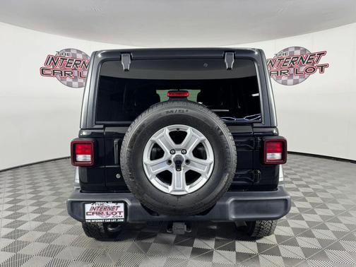 Black 2018 Jeep Wrangler Unlimited Sport S
