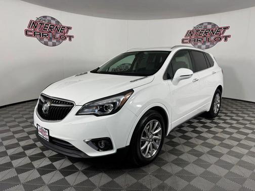 Summit White 2020 Buick Envision Essence Sport Utility 4D
