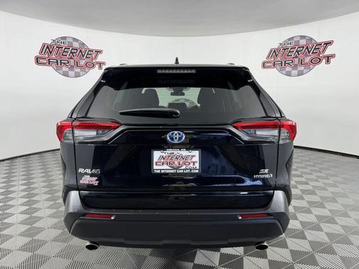 Black 2022 Toyota RAV4 Hybrid SE