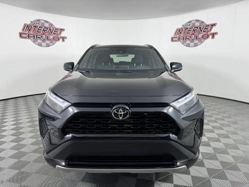 Black 2022 Toyota RAV4 Hybrid SE