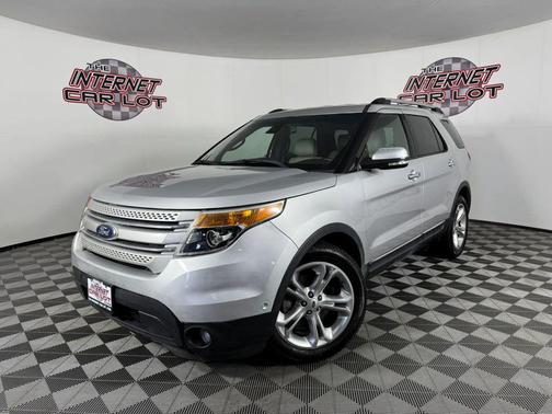 Silver 2014 Ford Explorer Limited
