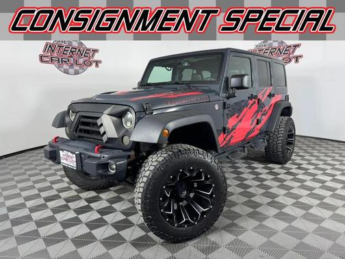 Black 2016 Jeep Wrangler Unlimited Rubicon