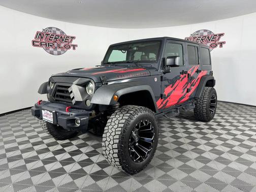 Black 2016 Jeep Wrangler Unlimited Rubicon