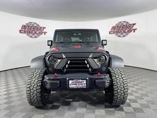 Black 2016 Jeep Wrangler Unlimited Rubicon