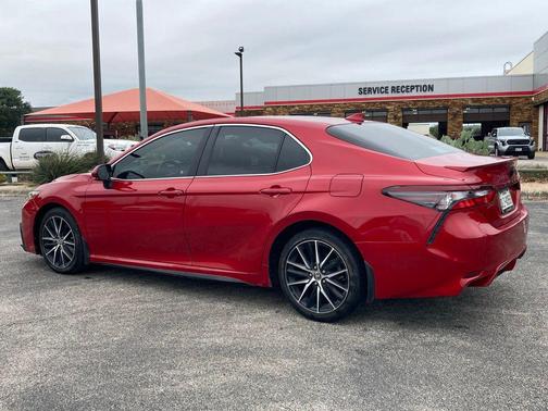 Supersonic Red 2023 Toyota Camry SE