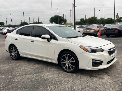 Crystal White Pearl 2018 Subaru Impreza 2.0i Limited