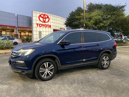 Blue 2017 Honda Pilot EX-L