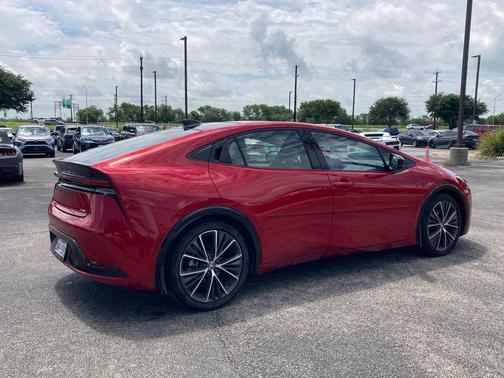 Supersonic Red 2023 Toyota Prius Limited