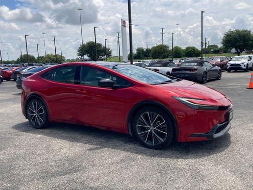 Supersonic Red 2023 Toyota Prius Limited