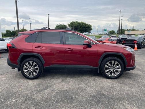 Ruby Flare Pearl 2021 Toyota RAV4 XLE Premium