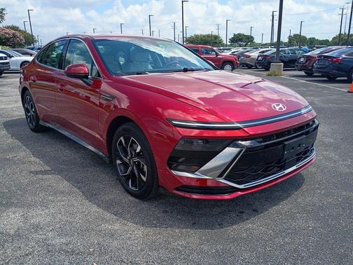 Ultimate red 2025 Hyundai SONATA SEL