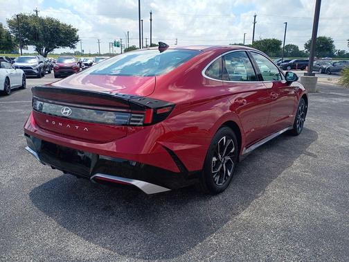 Ultimate red 2025 Hyundai SONATA SEL